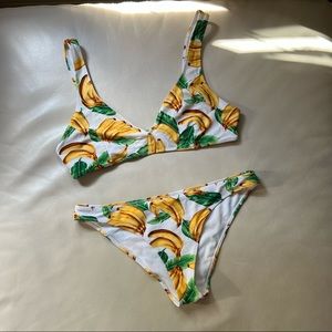 MOVING SALE! Forever 21 banana bikini